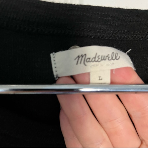 Madewell Top L Westville Tank Black - Picture 6 of 9